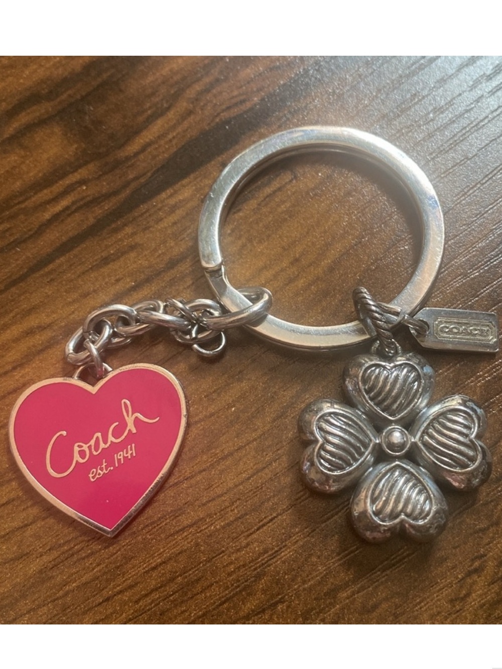 Coach Retired Heart Bag Charm